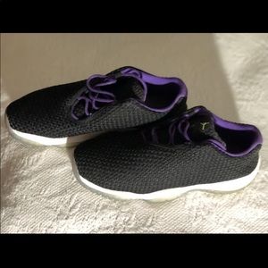 Black & White Running Shoes